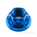 Titanium Alloy GR5 Flanged Axle Nut
